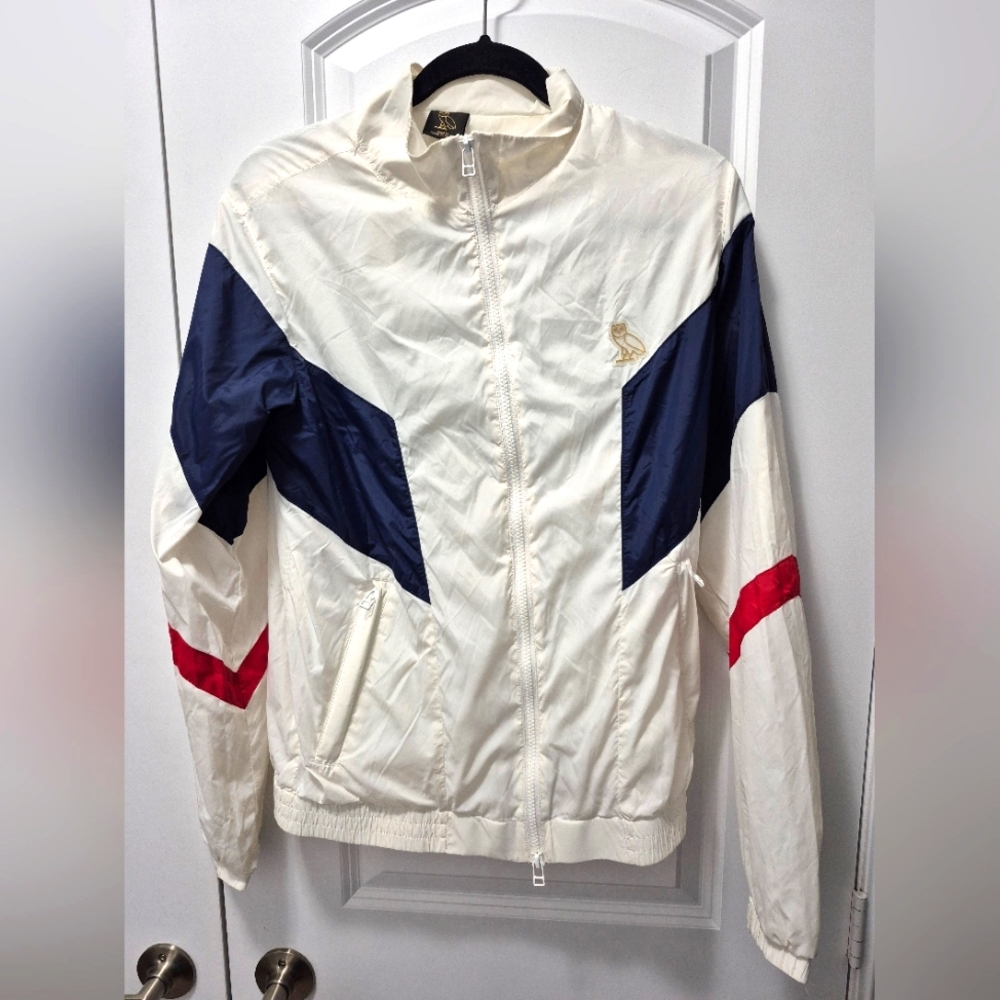 OVO x October's Very Own Windbreaker Jacket France Colorway US Men Size S